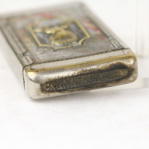Antiguo Art Nouveau para mujer con tocado y ciervo estuche Vesta caja fuerte a juego - Imagen 6 de 6