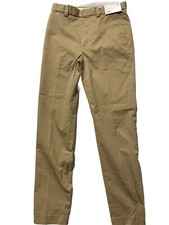 NWT Women's Cotton Blend Straight Pants Uniqlo JW Anderson Size 4 Beige