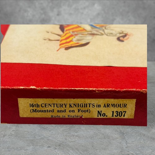 W. Britains Historical Series 16th Century Knights Armour Mounted Footmen #1307 - Picture 13 of 16