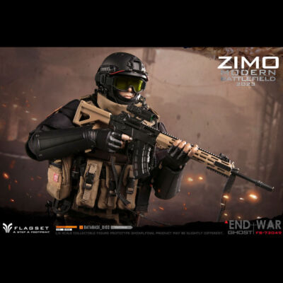 ミリタリー 1/6Modern Battlrfield End War Ghost Zimo FLAGSET FS-73049 1/6 Modern Battlefield End War Ghost Zimo Action