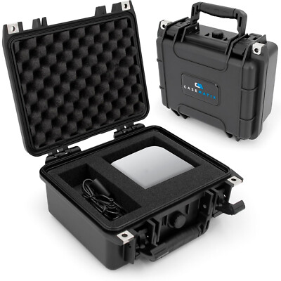 CASEMATIX Waterproof Hard Case for Apple Mac Mini M4 & Intel NUC - Case Only