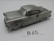 1956 CHEVY BANTHRICO CAR COIN BANK METAL VEHICLE COLLECTIBLE PEWTER 1974 RARE