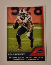 2021 Panini Sticker & Card Collection COLE BEASLEY sticker #48