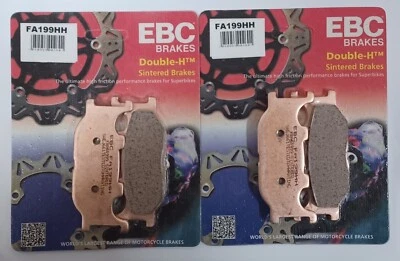 EBC Plaquettes de Freins Avant Pour Yamaha XVS1300 Midnight Star (2007 À 2016) - Photo 1/4