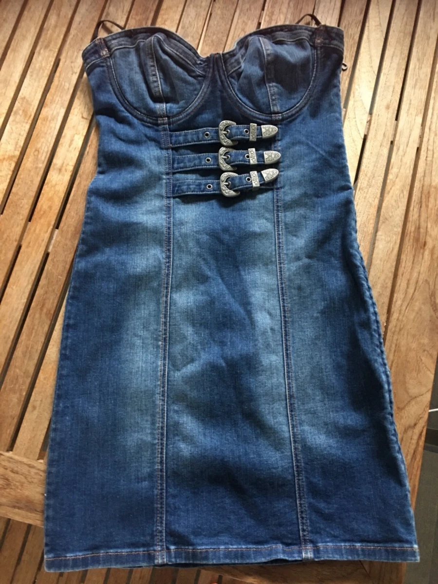 guess denim dress