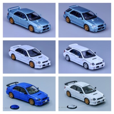 Furuya 1:64 Impreza Gen.8/7 Diecast Model Car
