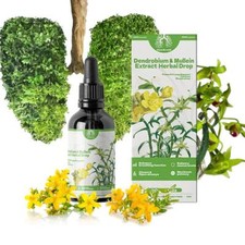 Dendrobium & Mullein Extract - Powerful Lung Cleanse & Respiratory Herbal