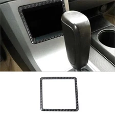 Carbon Fiber Central Storage Box Cover Trim For Toyota Tundra/Sequoia Type A