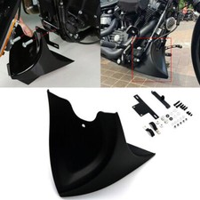 Matt Schwarz Unteren Kinn Verkleidung Bugspoiler Für Harley Softail Dyna 2004-17