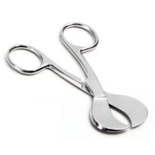 Umbilical Cord Surgical  Scissors USA Pattern 10.5 Com Long