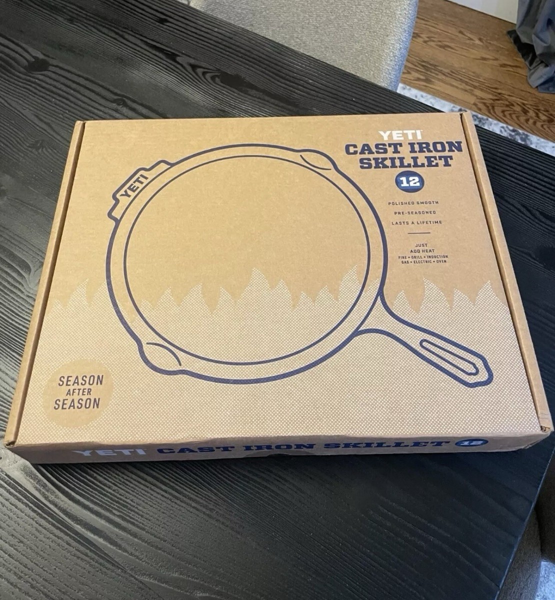実物 イエティYETI CAST IRON SKILLET USA 希少・新品 実物 イエティYETI CAST IRON SKILLET USA 希少・新品 実物