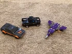 3 Vintage Transformers Figures - Toys - Car, Truck, Jet — AS IS
