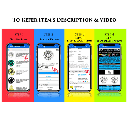 Tourmaline 6.40ct rare aaa purple pink color 100% natural earth mined Mozambique - Picture 6 of 10