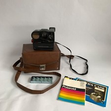 Polaroid Pronto Land Camera Sonar One Step with Case Manuals UNTESTED