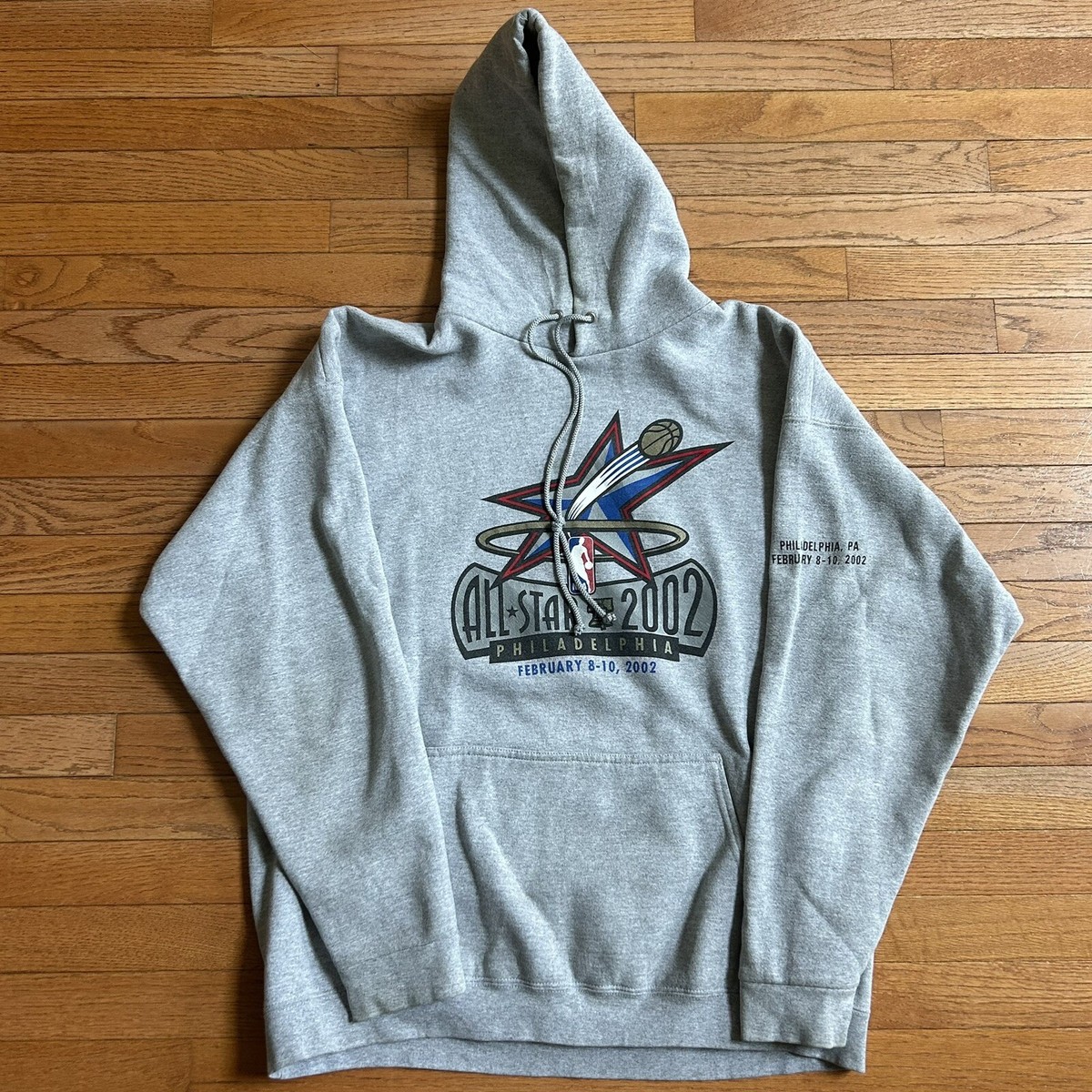 Vintage 2002 Philly NBA All Star Game Hoodie Sz XL | eBay
