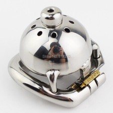 Stainless Steel Chastity Cage Male Chastity Device with Stealth Locks Rings
