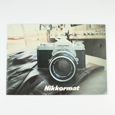 Nikon - Nikkormat 35mm SLR Camera - Vintage Brochure - Booklet