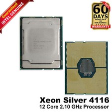 Lot 20 Intel Xeon Silver 4116 2.1GHz 12-Core 16.5MB LGA3647 CPU Processor SR3HQ