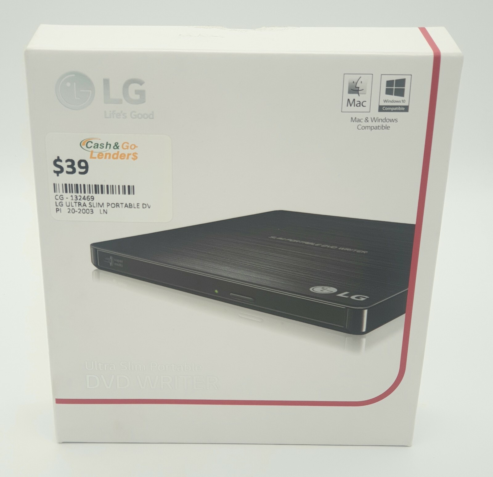 LG DVD Writer Ultra Slim Portable GP60NB50 cgl3030 eBay