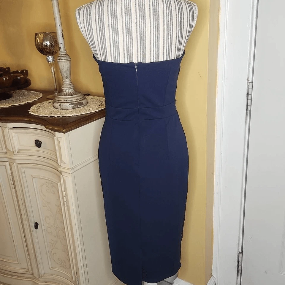 Маленькая хозяйка без бретелек вечернее платье женский размер 6 - Изображение 4 из 4