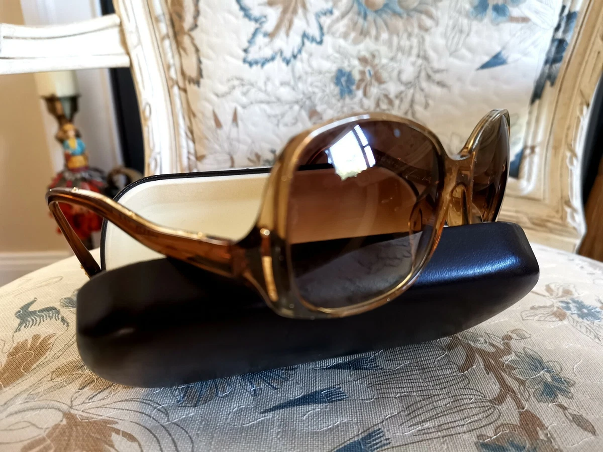 Louis Vuitton Womens Gold Frame Sunglasses