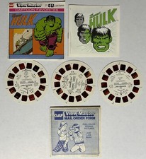 The Incredible Hulk Complete 1978 GAF Cartoon Favorites 3-Reel 21 3D Pictures