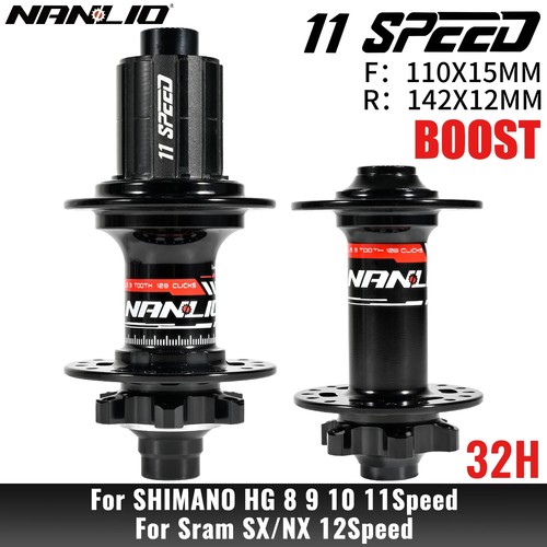 NanLio MTB Bicycle Hub 6 Pawls Boost 12x148MM 28/32Holes HG XD MS 8-12 Speed - Picture 45 of 48