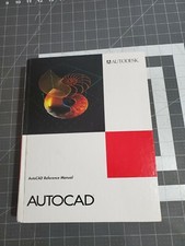 AutoCAD Release 12 Reference Manual Book Hardback