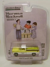 1967 '67 FORD F-100 TRUCK NORMAN ROCKWELL SERIES 5 GREENLIGHT DIECAST 2023