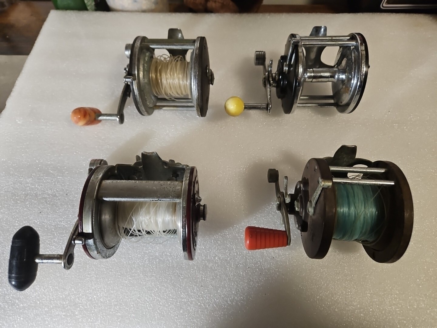 4 Vintage PENN FISHING REELS eBay