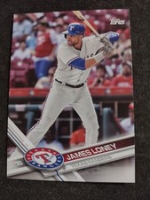 2017 Topps James Loney #524 Texas Rangers Baseball Card