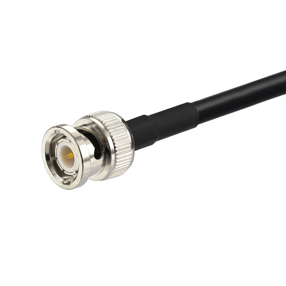 Cable coaxial BNC macho a BNC macho RG58 RF 20 pies para radio CB UHF VHF radioaficionado Foto 4 de 4