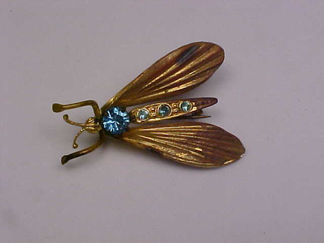 ANTIQUE VINTAGE SIGNED CZECHOSLOVAKIA FLY INSECT … - image 5