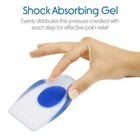 Fast Foot Pain Relief Plantar Fasciitis Gel Heel Support Cushion Insoles Pad Cup