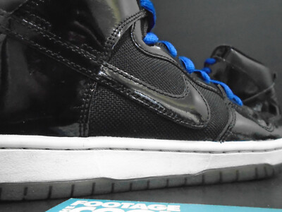 NIKE DUNK HIGH PRO SB SPACE JAM BLACK WHITE ROYAL BLUE CONCORD