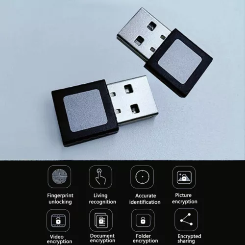 Smart ID USB Fingerprint Reader For Windows 10 32/64Bit Password-Free Logi C2 XL