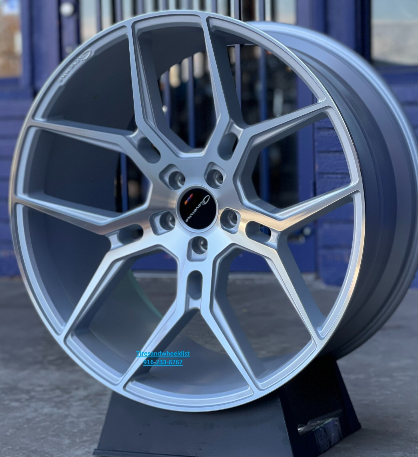 22'' inch Giovanna Haleb Mercedes S550 Bentley S63 Silver Machine GLC BMW X5 740