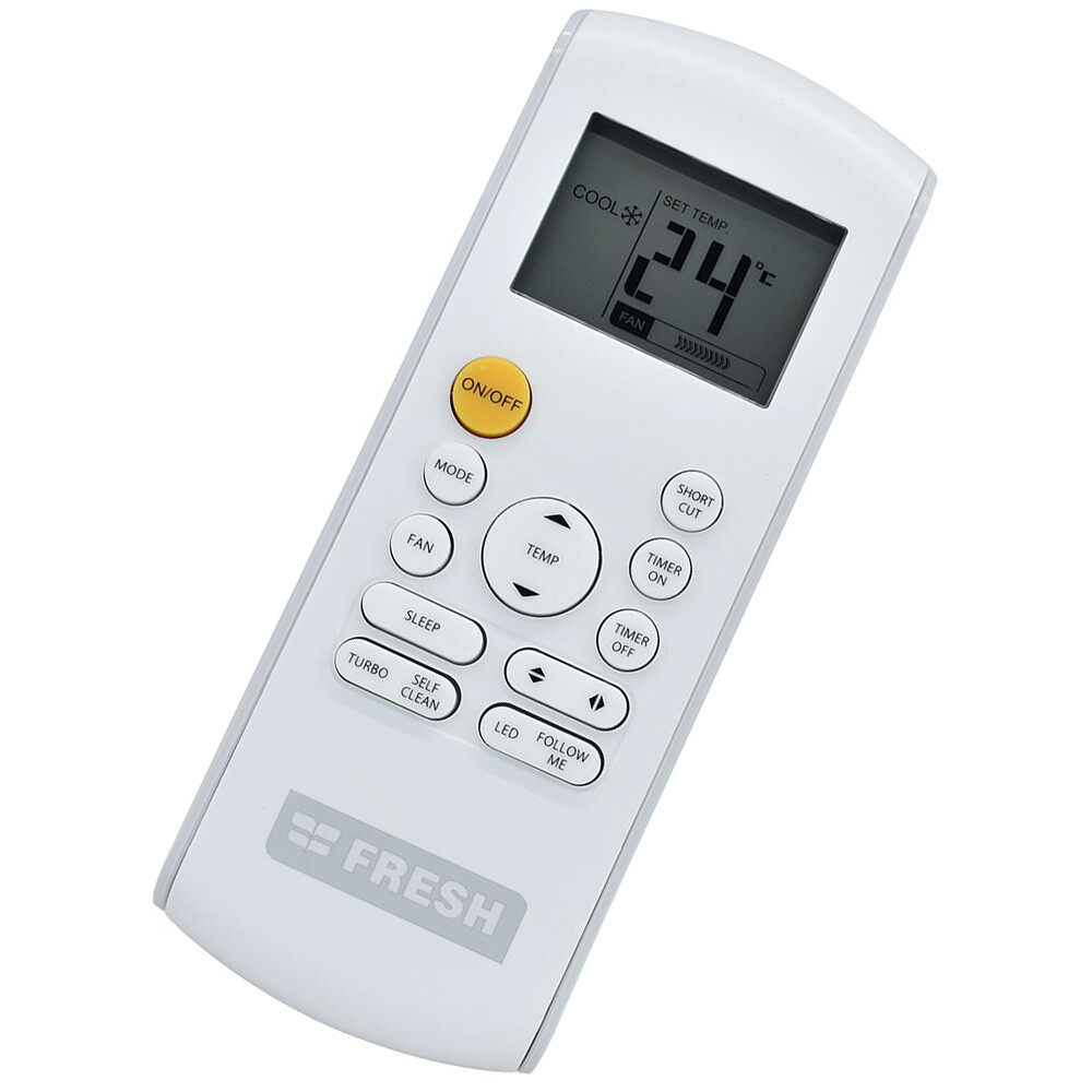 Télécommande Remplacement Midea RG57A7/BGEF – Compatible RG57A6, RG57D, RG57B, Pour Climatiseur - 3