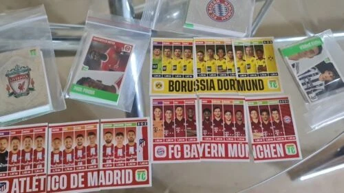 Cromos sueltos de deportes de coleccionismo, fútbol, Temporada 2017