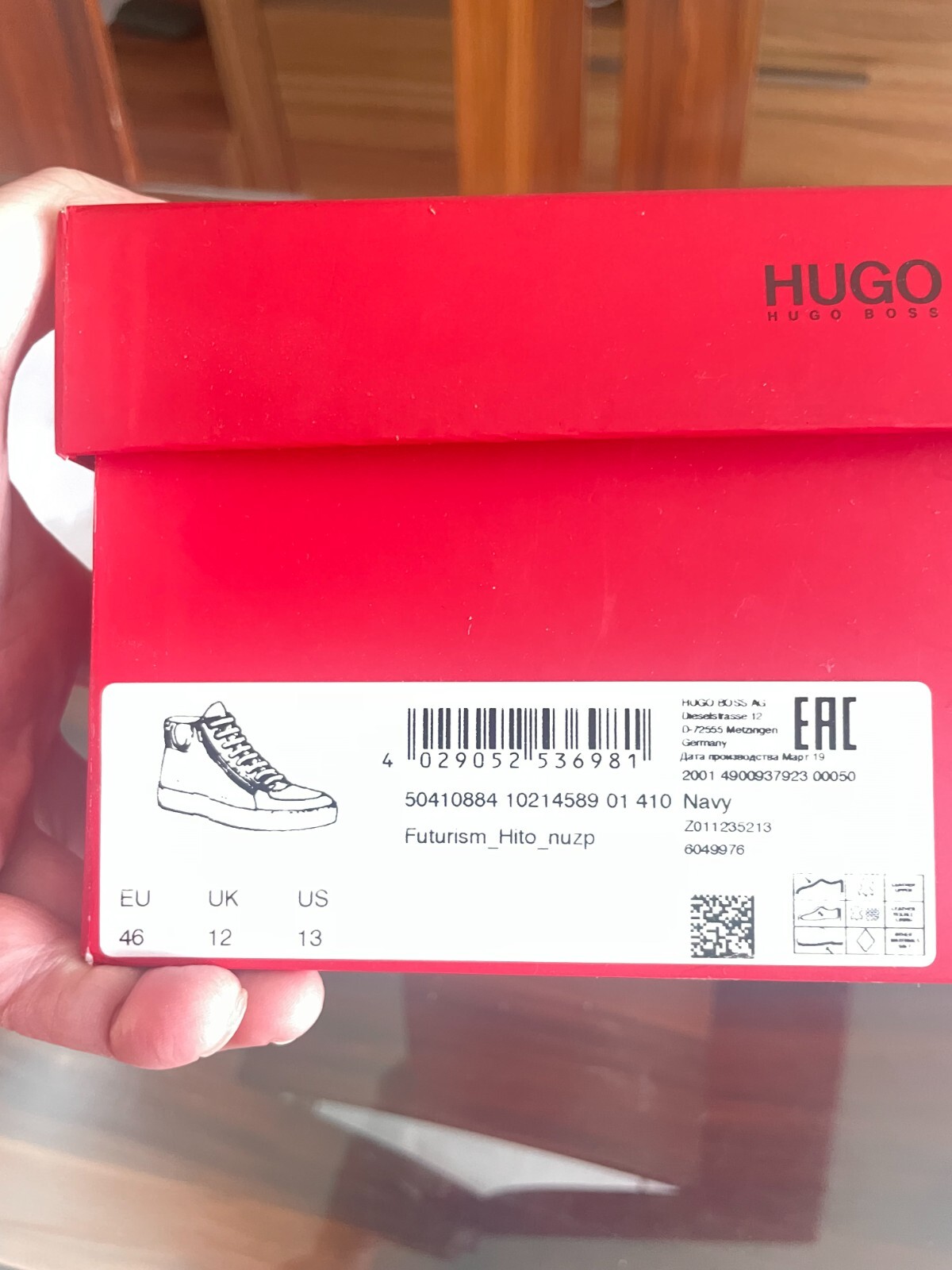 basket montante boss