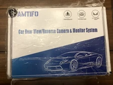 Wireless Backup Camera for Truck AMTIFO W3 5 Inch HD 1080P Car Bluetooth Backup