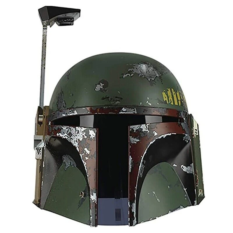 Star Wars Boba Fett Helmet Wearable Mask Latex Halloween Party Cosplay Prop Gift - Image 3 of 4