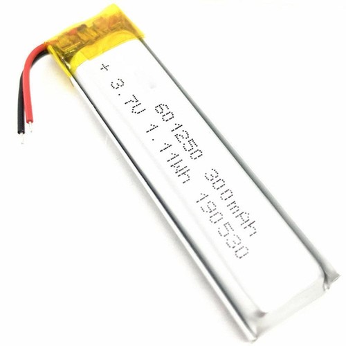 100Pcs 3.7V 300Mah 601250 Li-Polymer Li Lipo Battery For SMART WATCH - Bild 5 von 5