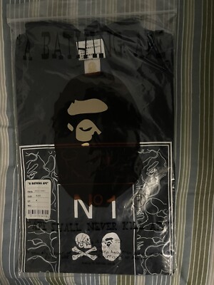 BAPE x NBHD Box Tee Shirt Black a bathing ape neighborhood BAPE x NBHD Box Tee Shirt Black a bathing ape neighborhood