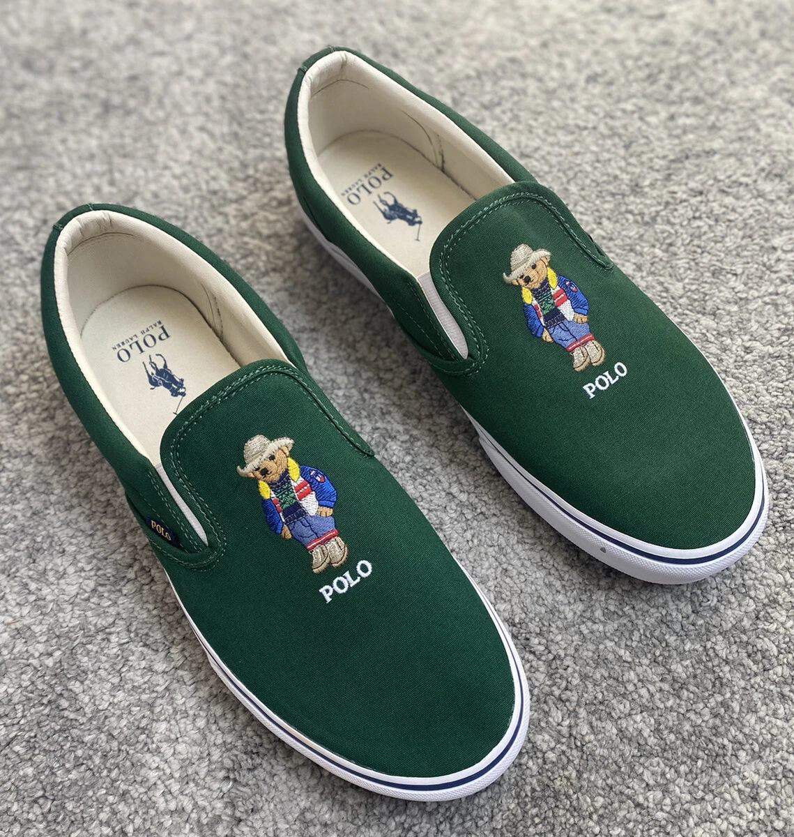 Men's polo store bear shoes