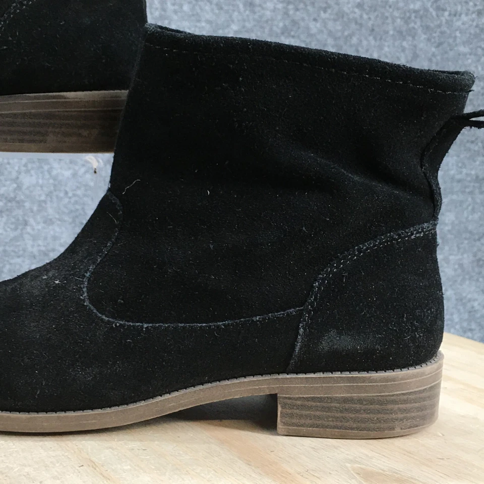 Mia Botas Mujer 8.5 M Exhibitt Botines NM947 Cuero Negro Informal Cómodo Foto 3 de 4