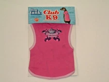 Club K-9 Fashion Acc. Stretchable Royalty Dog Tanks XS