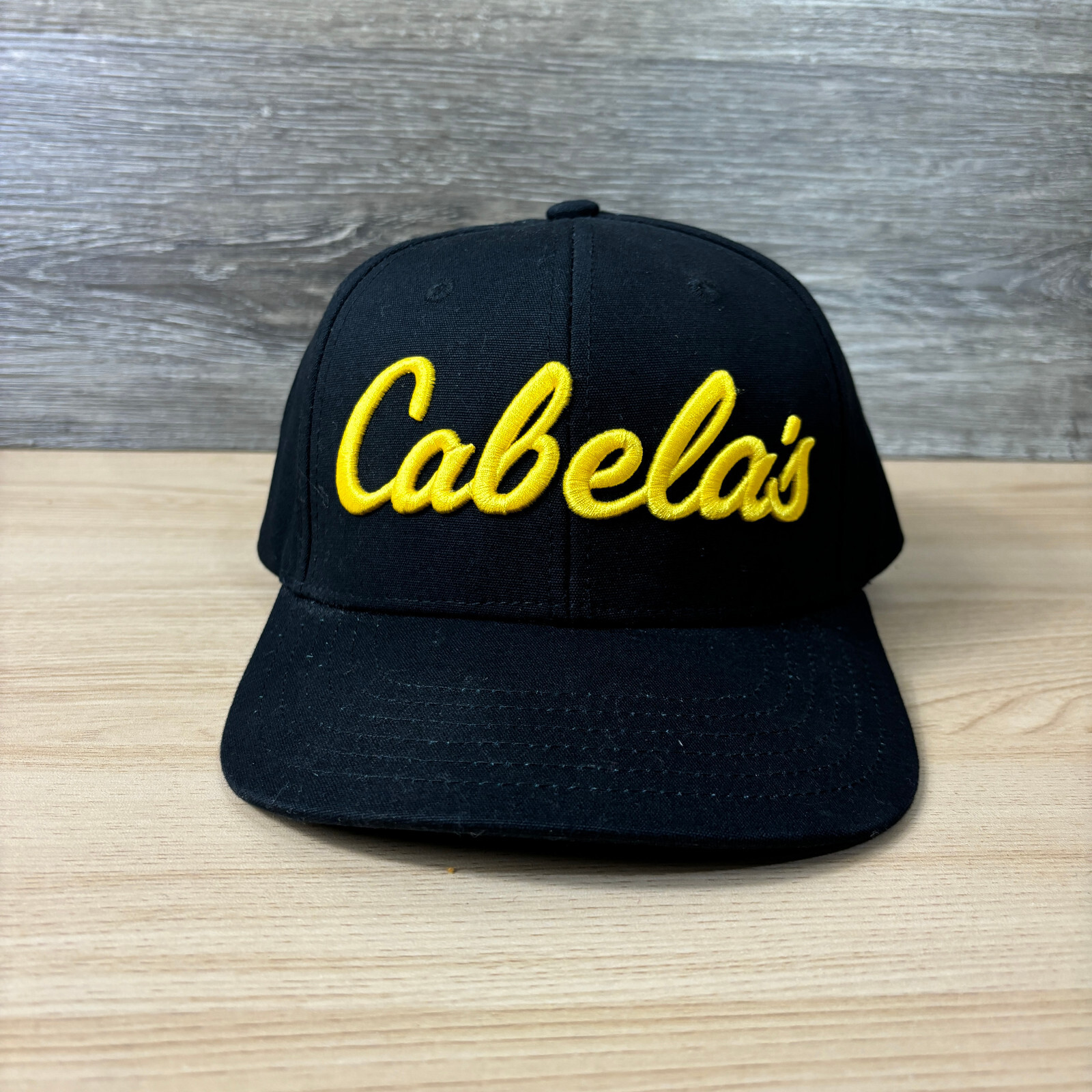 Cabelas Hat Cap Strap Back Black Performance Hunt… - image 1