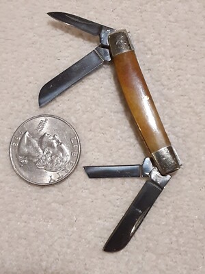 ROUGH RIDER TESTED SHARP MINI FOLDING KNIFE UNUSED SHARP