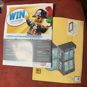 Lego - Marvel Superheroes- 76038 - only Manuals 1 and 2